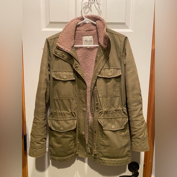 Madewell, warm, green jacket size XS! Super cute! - Picture 1 of 1